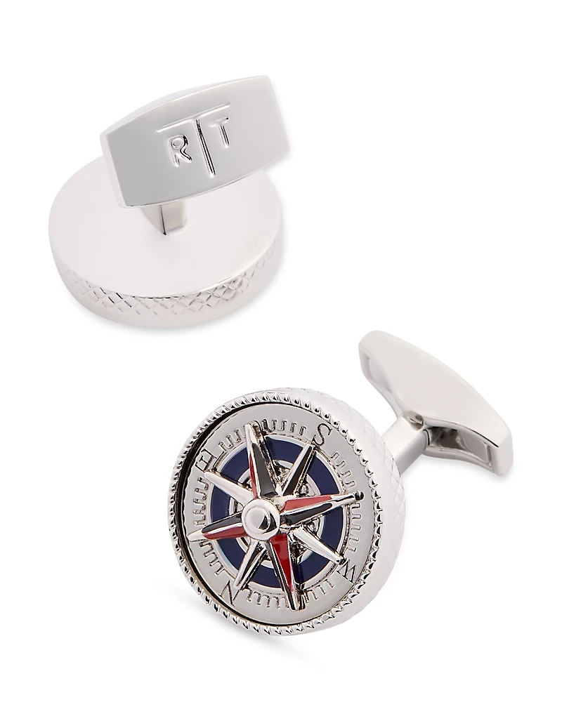 Tateossian Compass Cufflinks