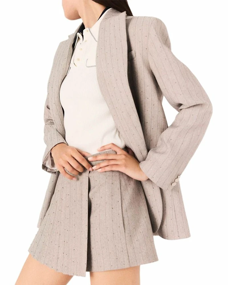 Rhinestone Suit Jacket