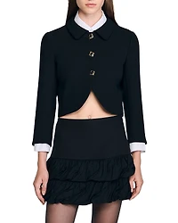 Sandro Cropped Jacket