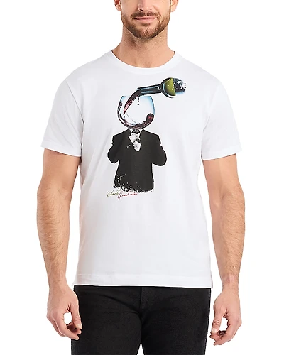 Robert Graham Wine Man Graphic Tee
