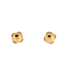 Sweet Alhambra Stud Earrings 18K Gold and Mother of Pearl