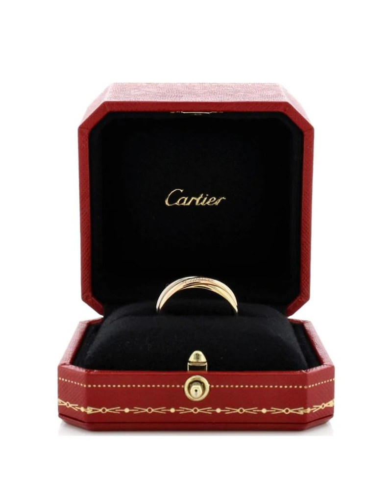 Small Trinity Ring 18K Tricolor Gold