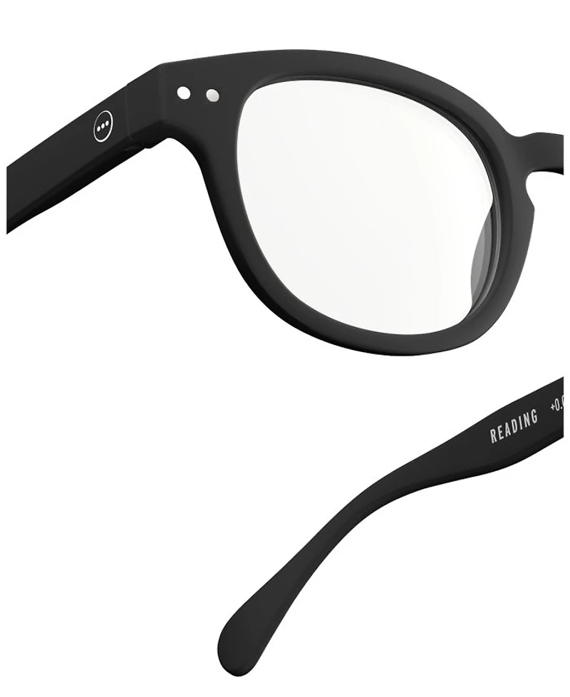 #C Square Reading Glasses, 45mm