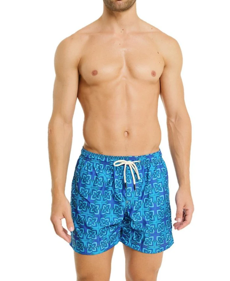 4.9" Foglie Swim Shorts