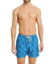 4.9" Foglie Swim Shorts