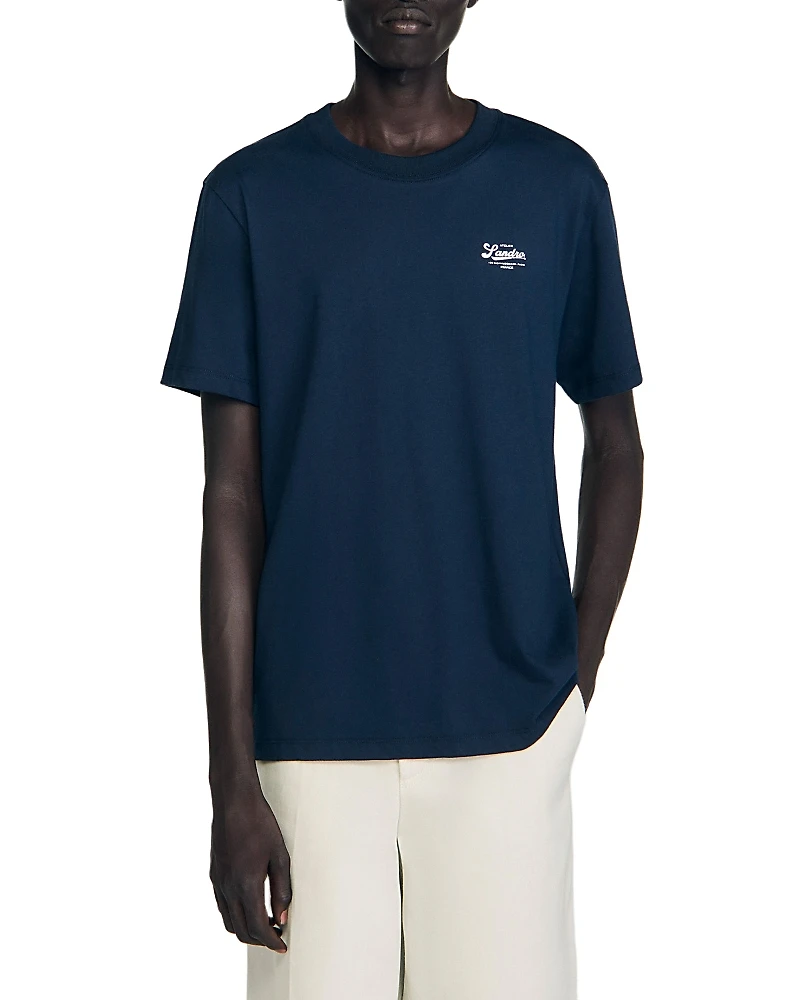 Sandro Logo Classic Fit Tee