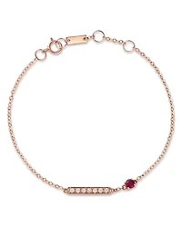 Bloomingdale's Fine Collection Ruby & Diamond Bracelet