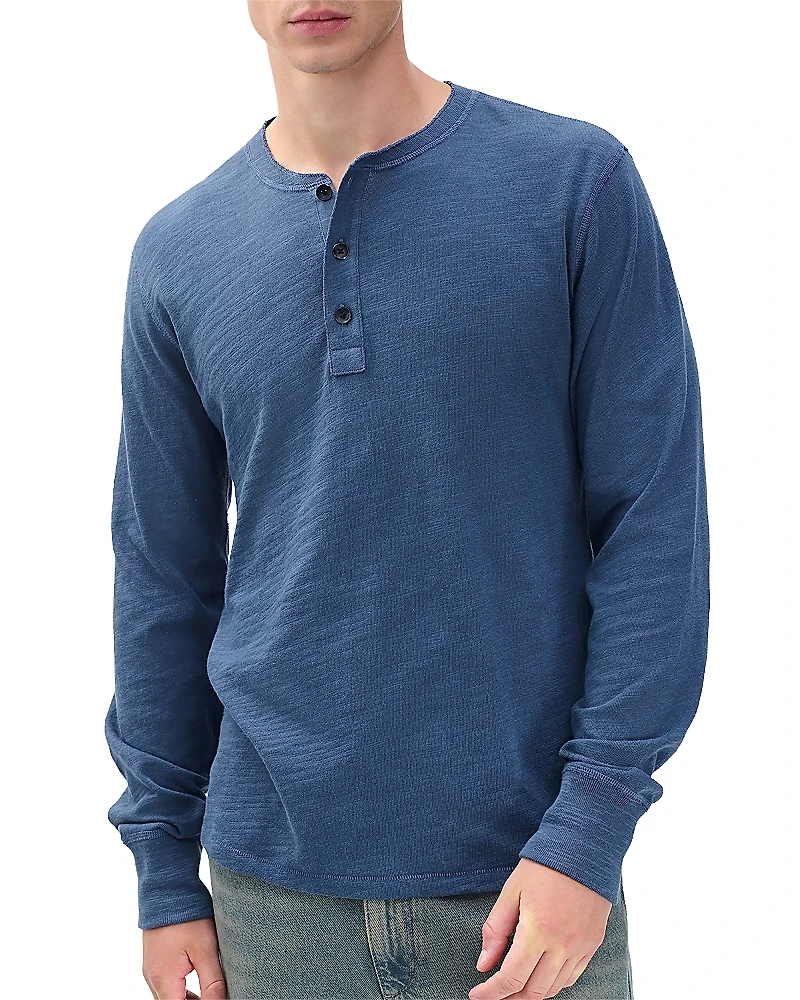 rag & bone Classic Flame Henley Tee