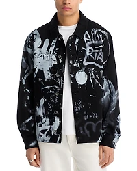 Rta Denim Graffiti Jacket