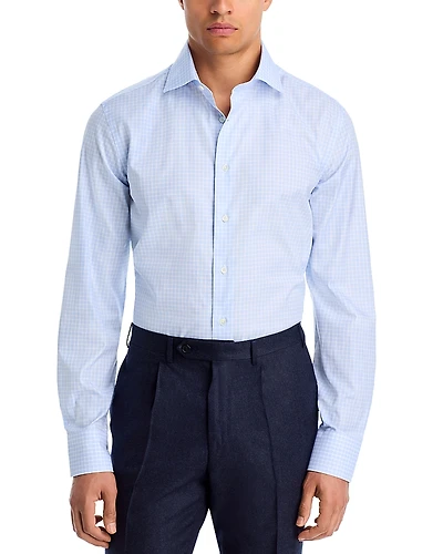 Canali Impeccable Button Front Shirt