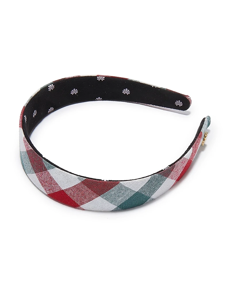 Lele Sadoughi Bessette Gingham Headband
