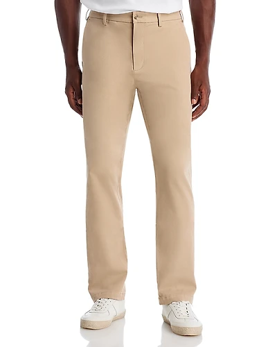 Peter Millar Signature Sateen Flat Front Trousers