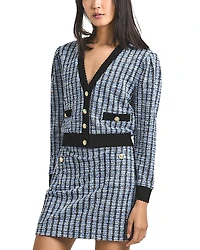 Derek Lam 10 Crosby Tweed Cardigan Jacket