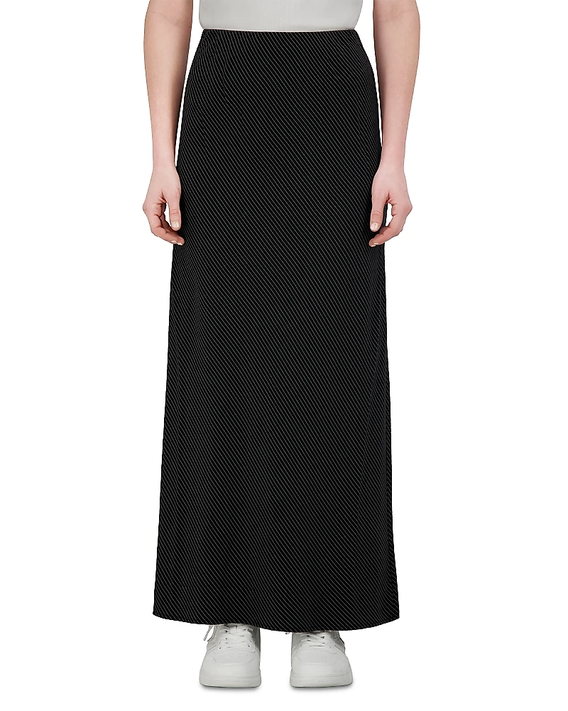 Point Brushed Straight Slip Skirt