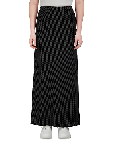 Point Brushed Straight Slip Skirt