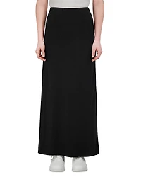 Point Brushed Straight Slip Skirt
