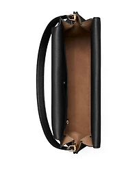 Lee Radziwill Pebble Leather Large Shoulder Bag