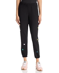 Aqua Avery Crop Sweatpants - Exclusive