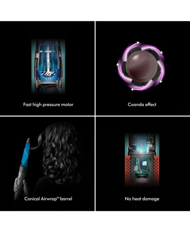 Limited Edition Airwrap i.d.™ Multi-styler and Dryer Curly+Coily | Jasper Plum
