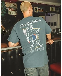 Unisex Pabst Blue Ribbon Good Old Time Flavor Flea Market Tee