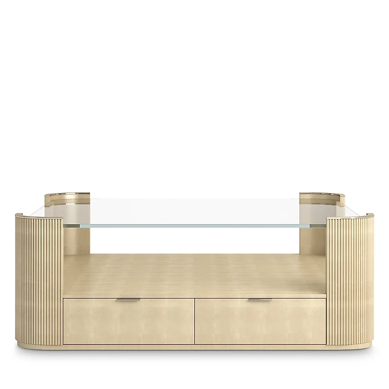 Caracole Love Oval Cocktail Table