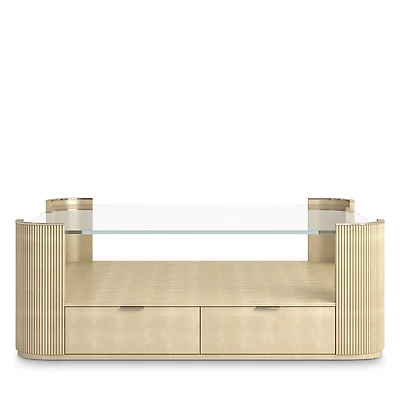 Caracole Love Oval Cocktail Table