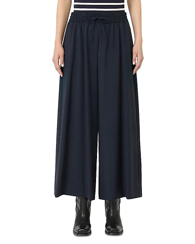 Weekend Max Mara Elmo Wool Cropped Trousers