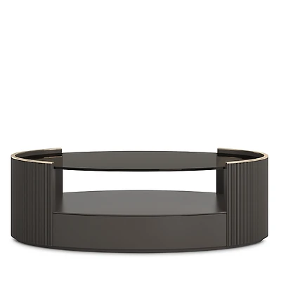 Caracole Love Oval Cocktail Table