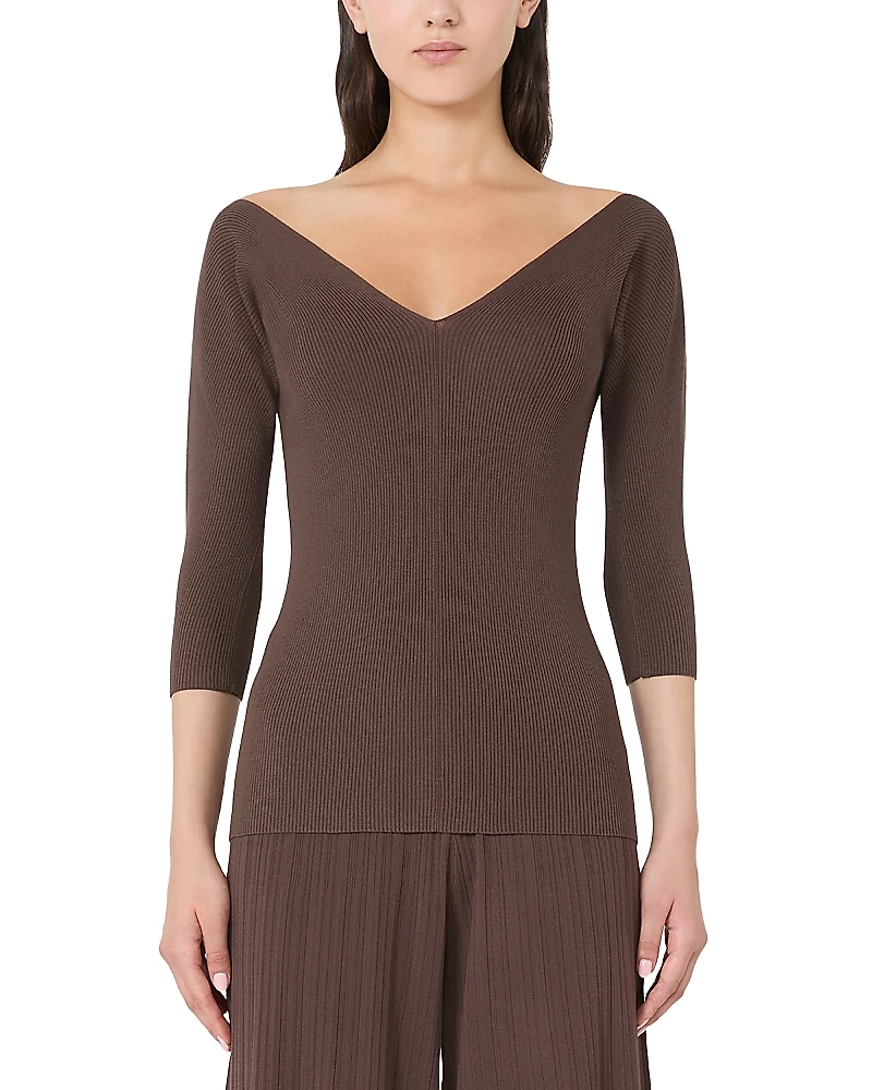 Weekend Max Mara Oceano V Neck Sweater