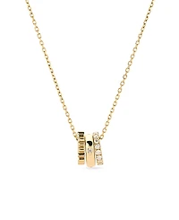 Ana Luisa Solid Gold & Lab-Grown Diamond Zeno Charm Necklace