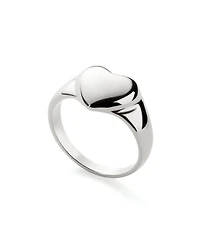 Isla Silver Heart Ring