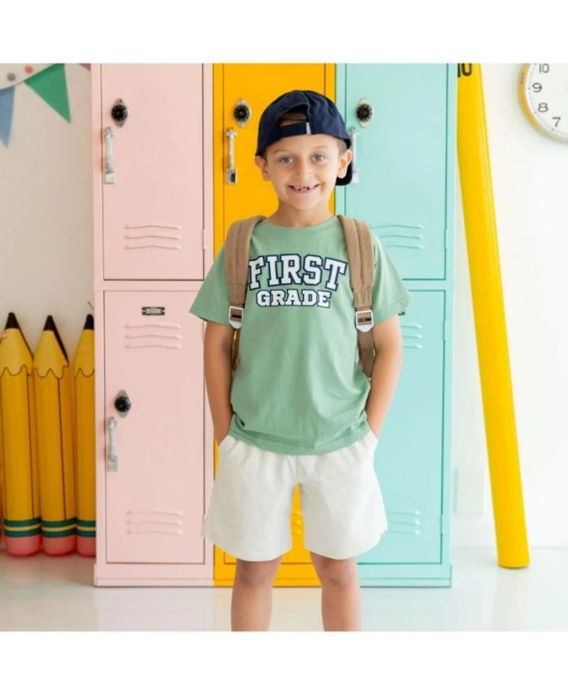 Boys' First Grade Varsity Short Sleeve T-Shirt - Little Kid, Big Kid
