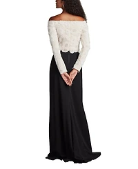 Giuliana Embroidered Bodice Gown