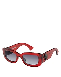 Kurt Geiger London Rectangle Sunglasses, 52mm