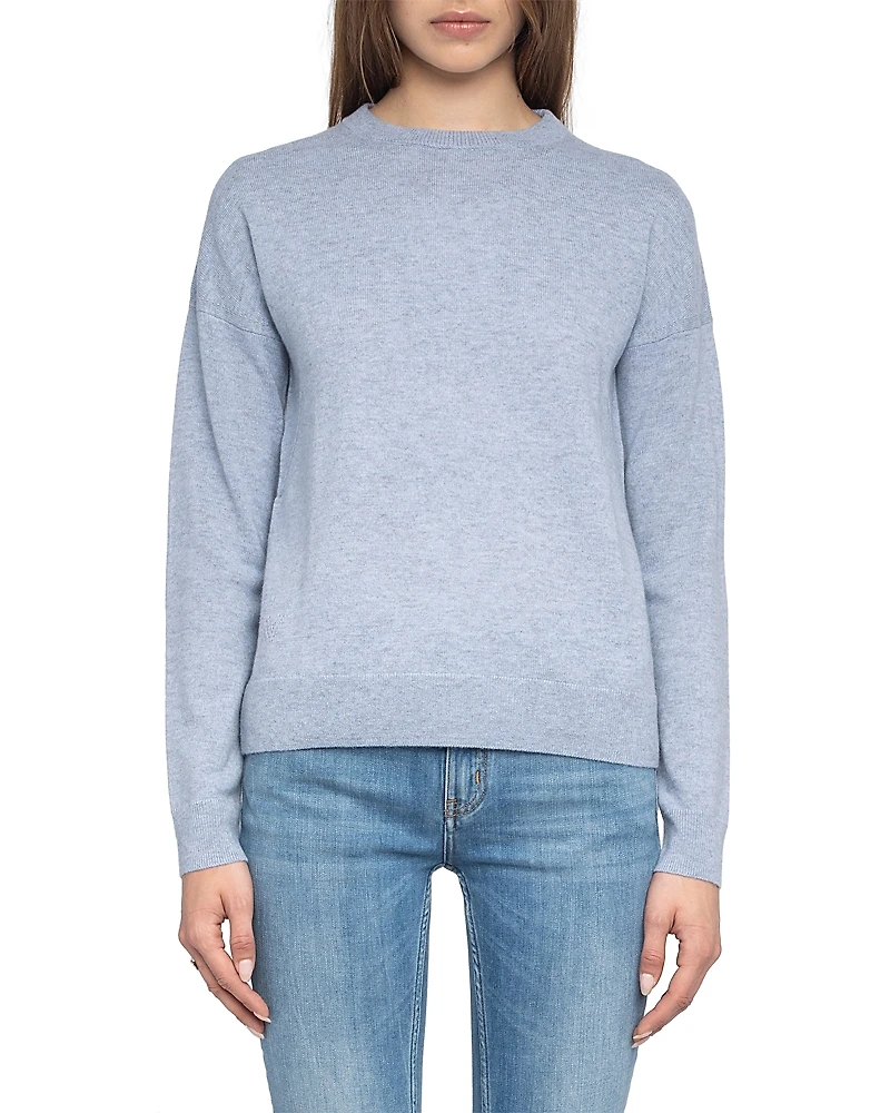Zadig & Voltaire Cici Heart Patch Sweater