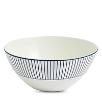Wedgwood Gio 6.2 Cereal Bowl, Pinstripe White