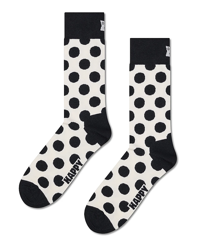 Happy Socks Big Dot Crew Socks