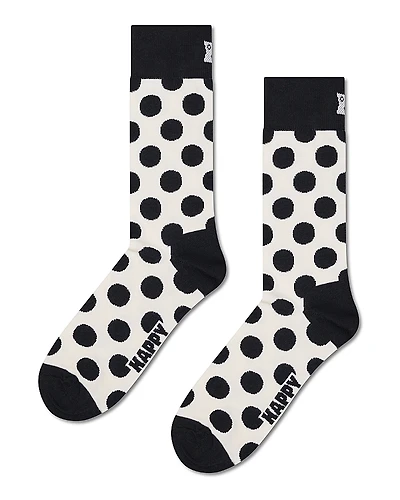 Happy Socks Big Dot Crew Socks