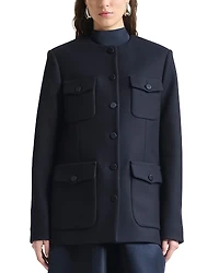 Altuzarra Perry Button Front Jacket