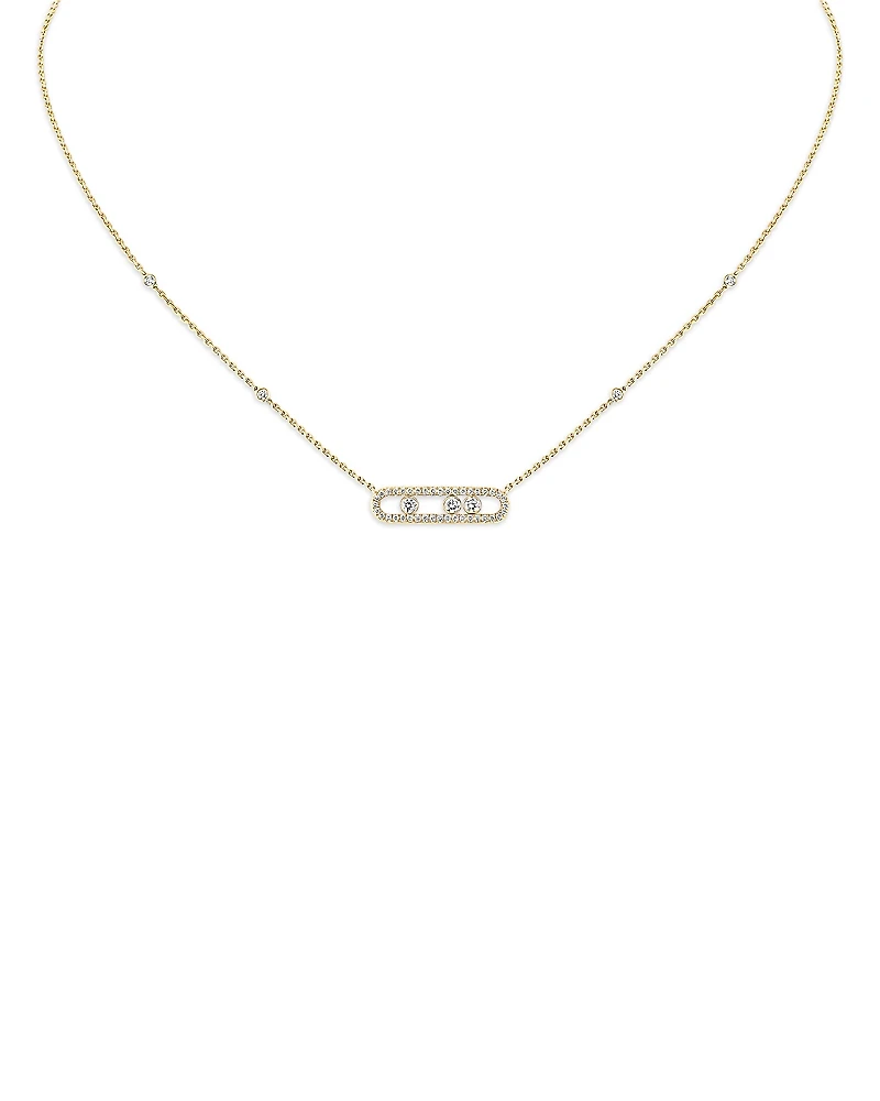 Messika Diamond Baby Move Pave Necklace