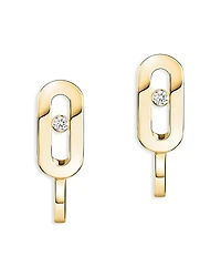 Messika Diamond Move Uno Mini Hoop Earrings