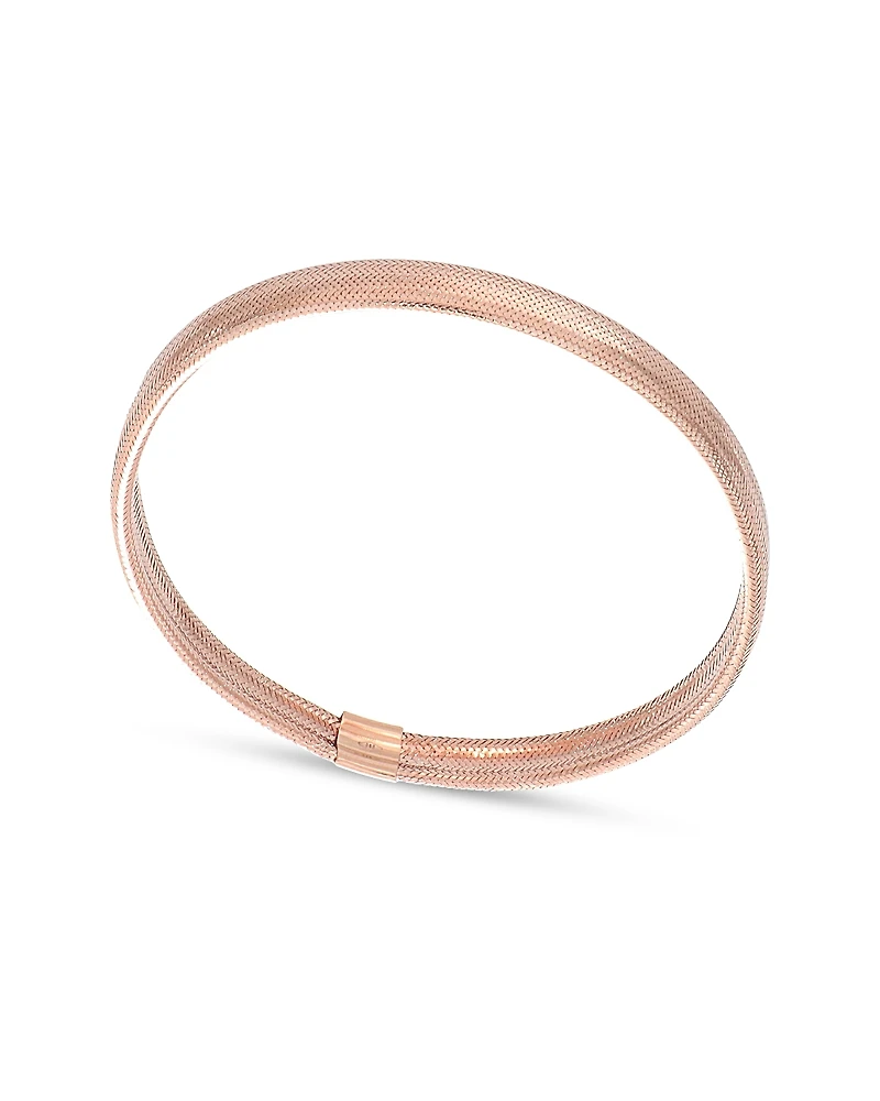 Bloomingdale's Fine Collection Domed Flex Bangle Bracelet