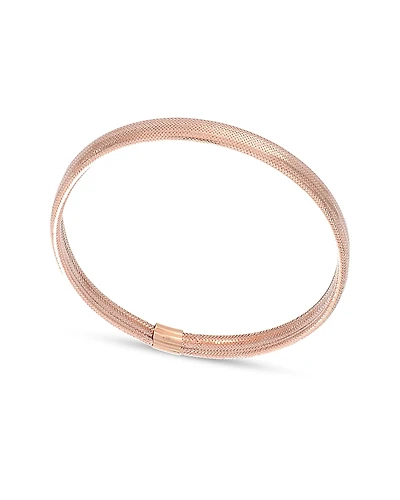 Bloomingdale's Fine Collection Domed Flex Bangle Bracelet