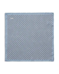 Eton Geometric Silk Pocket Square