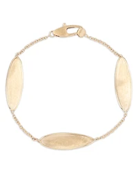 Marco Bicego 18K Yellow Gold Lunaria Twist Textured Disc Station Bracelet