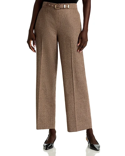 Elie Tahari The Brianne Belted Trousers