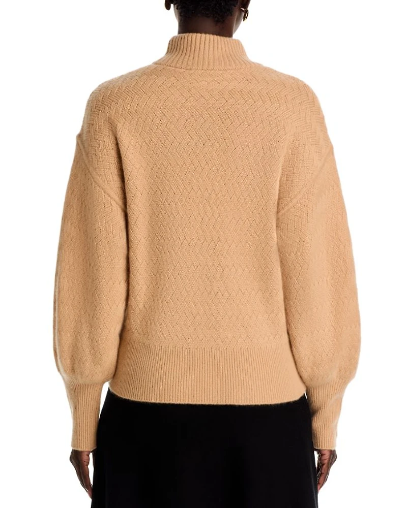 The Trisha Cashmere Turtleneck Sweater