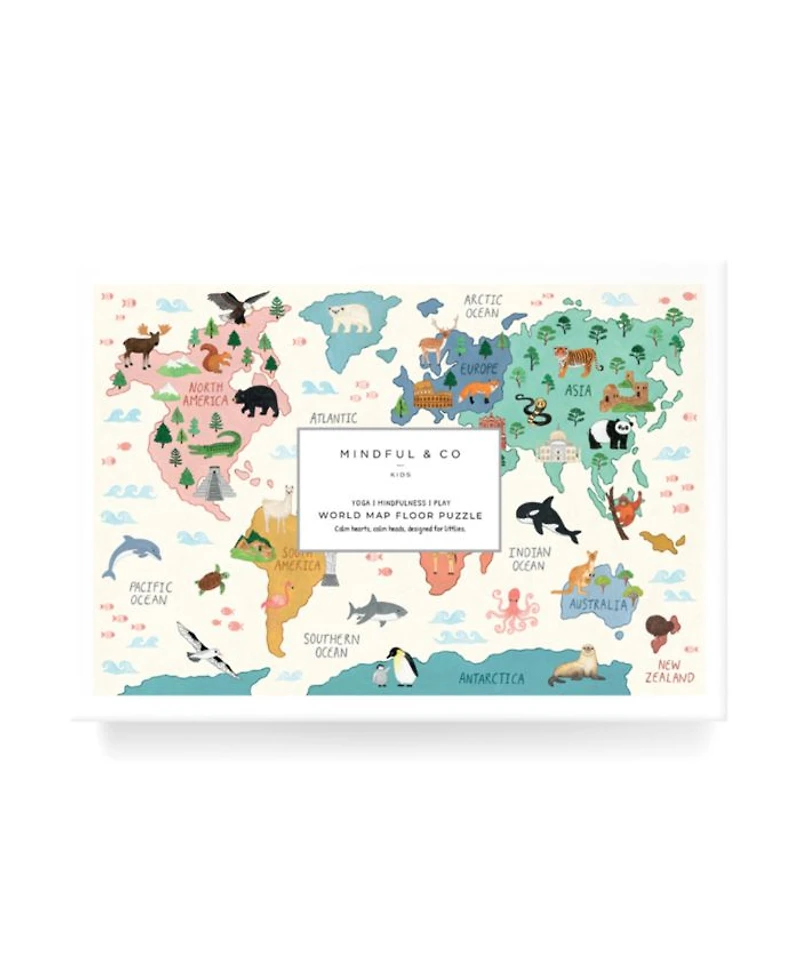 World Map Floor Puzzle - Age 1.5+ Years