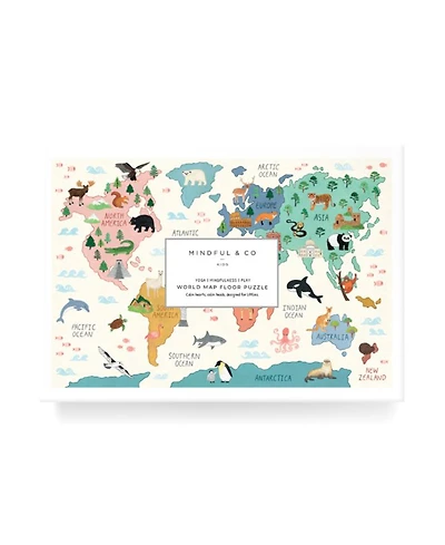 World Map Floor Puzzle - Age 1.5+ Years