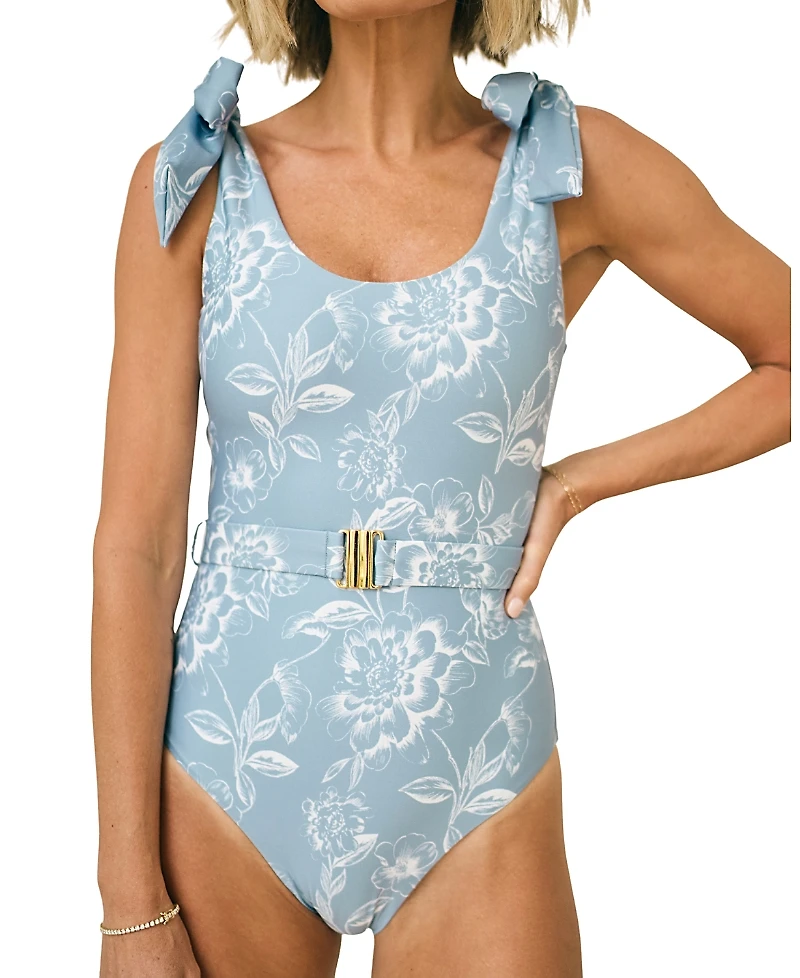 Hermoza Brittany Bow Strap Women's One-Piece Swimsuit